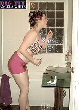 Angela around town in Sydney, Australia and at home Big Tits Models