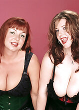Angela meets Cherry Brady Big Tits Models