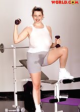 Workout Big Tits Models