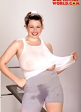 Workout Big Tits Models