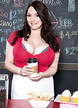 The StarBoobs Barista Big Tits Models