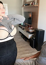 At Home With Sweater Girl Brooklyn Springvalley Big Tits Models